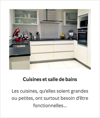 Agencement de cuisine Saint-Cergues